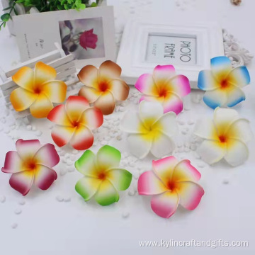 Popular Handmade Colorful Plumeria Hair Pick